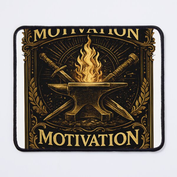 Item preview, Discipline Over Motivation | Self-Mastery Vintage Forge Design designed and sold by INNER FORGE.