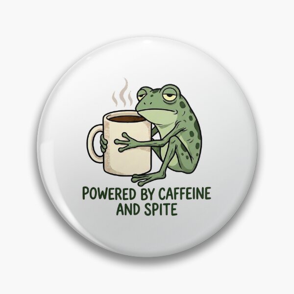 Item preview, Powered By Caffeine And Spite  designed and sold by ITFawkes.