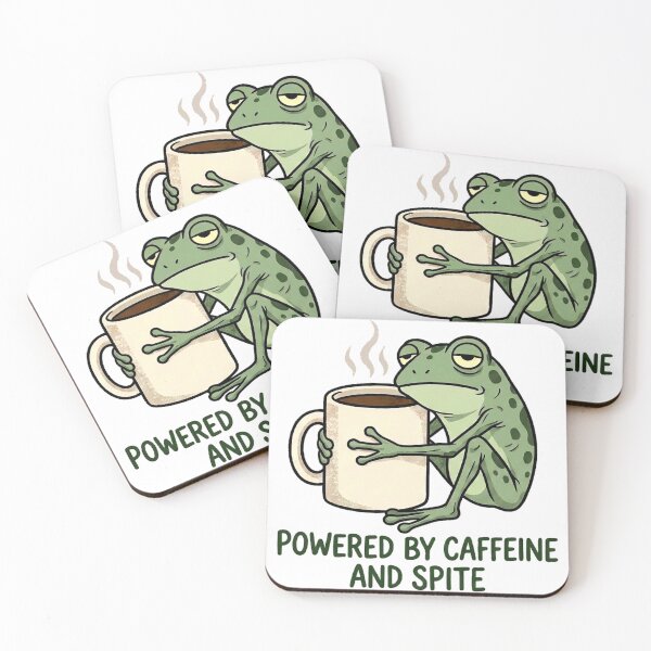 Item preview, Powered By Caffeine And Spite  designed and sold by ITFawkes.