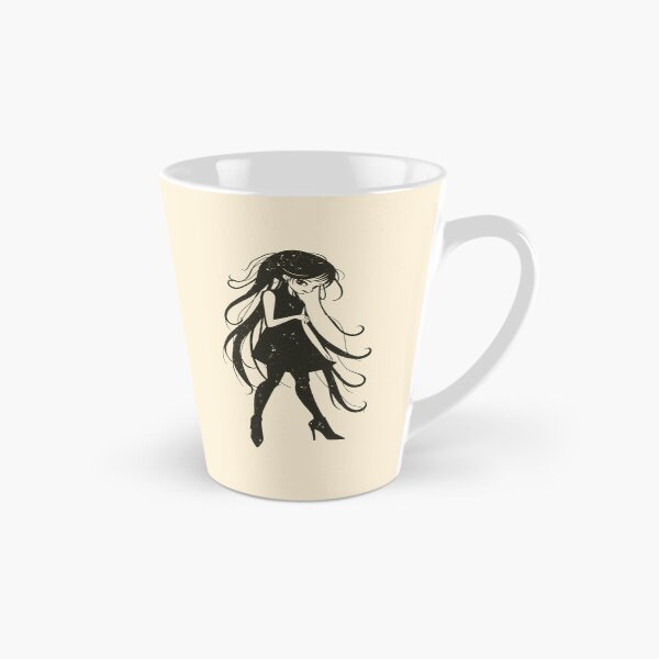 Item preview, Gothic Anime Girl Long Hair Silhouette designed and sold by ERODED SELF.