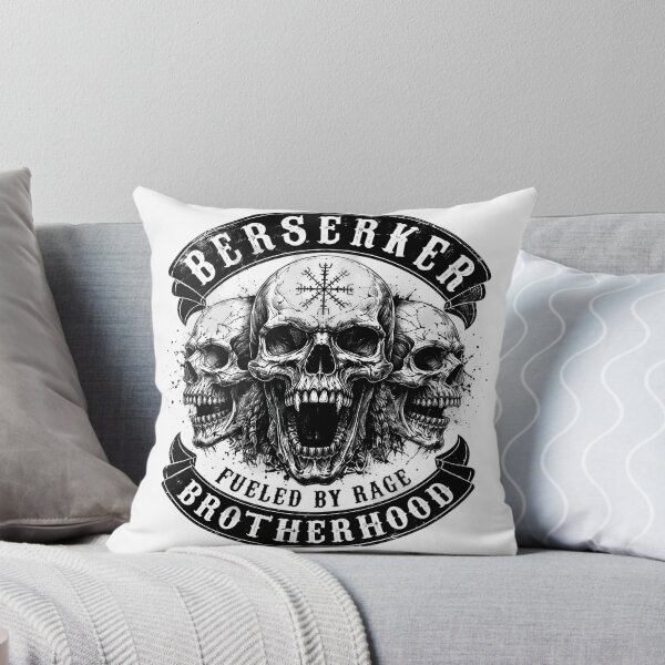 Item preview, Berserker Brotherhood – Triple Skull | Fueled by Rage designed and sold by Bizon2910.