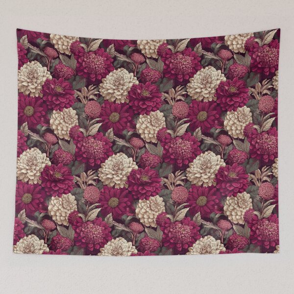 Item preview, Fresh Zinnia Floral  - Flower Bouquet Pattern - Gift Sets For Women designed and sold by RoyalStarsPatts.