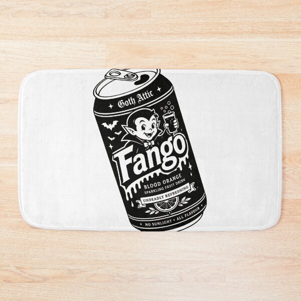 Item preview, Fango Blood Orange Soda | Gothic Soft Drink Can Illustration | Vintage Tattoo Style | Goth Attic designed and sold by gothattic.