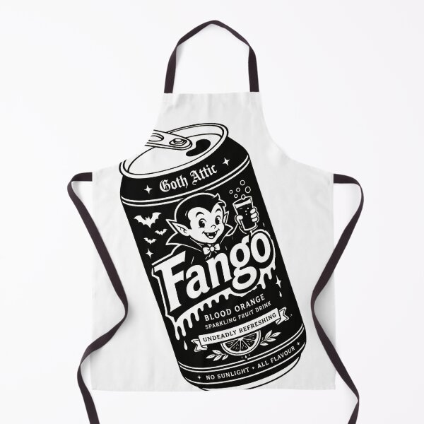 Item preview, Fango Blood Orange Soda | Gothic Soft Drink Can Illustration | Vintage Tattoo Style | Goth Attic designed and sold by gothattic.