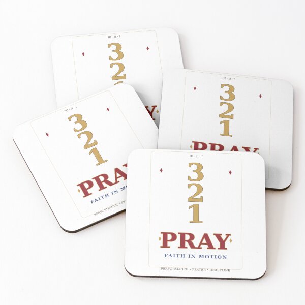 Item preview, 3 2 1 PRAY – Faith In Motion Christian Fitness Shirt designed and sold by 321Pray.