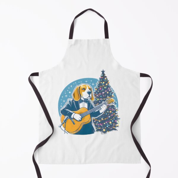 Aperçu de l'œuvre Sérénade festive du Beagle créée et vendue par SunflowerAmArt.