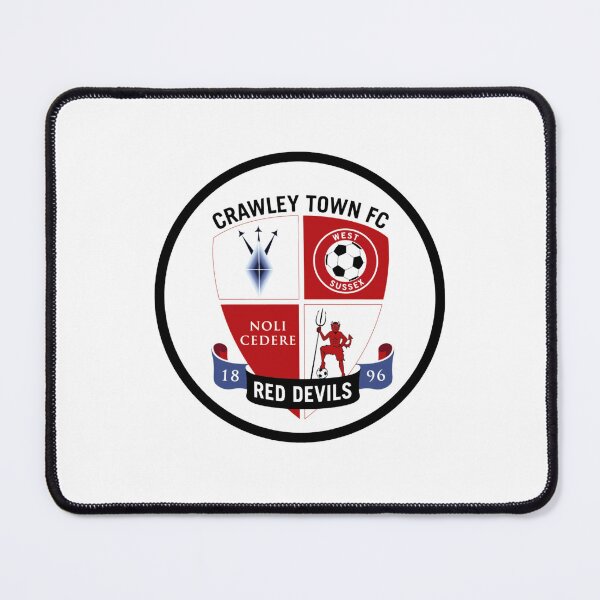 Item preview, Crawley Town FC Red Devils Football Crest Design designed and sold by alfistyahri7.