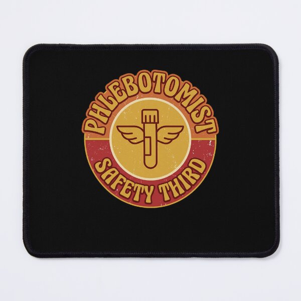 Item preview, Funny Phlebotomist Safety Third Vintage designed and sold by VinsendDraconi.