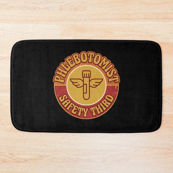 Item preview, Funny Phlebotomist Safety Third Vintage designed and sold by VinsendDraconi.