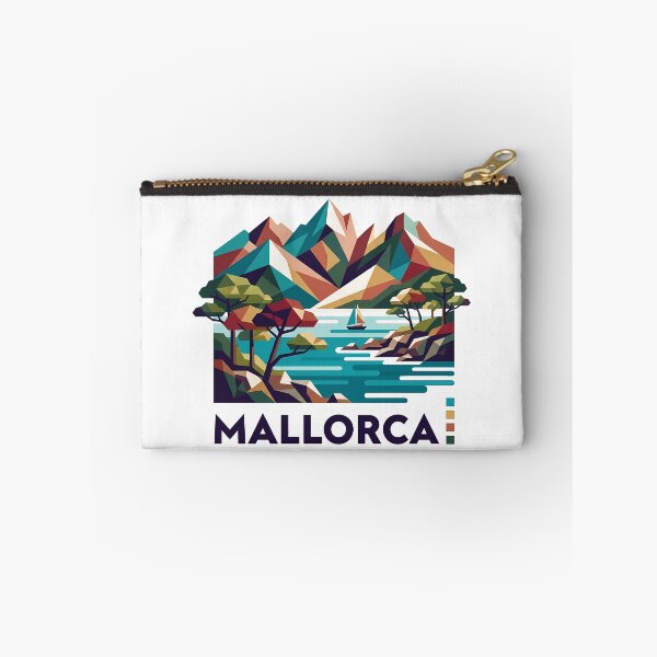 Item preview, Mallorca Spain Travel Souvenir - La Seu Cathedral & Mediterranean Coast Art designed and sold by OzzFrequency.
