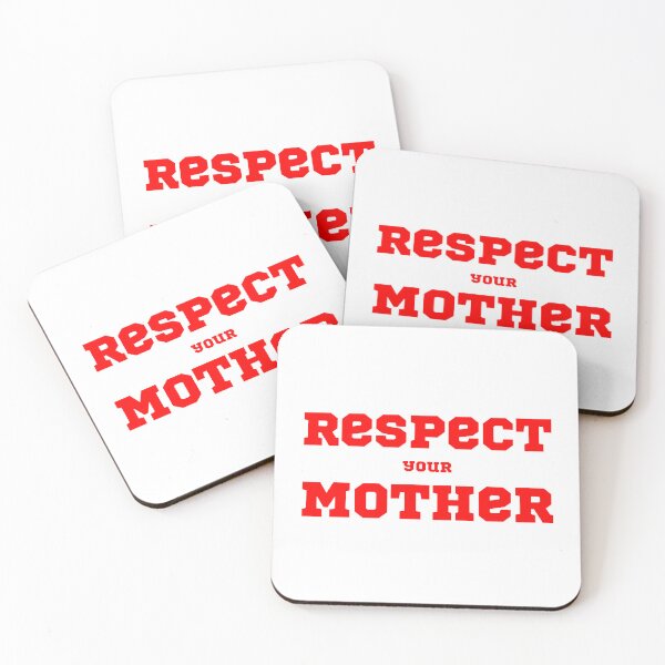 Item preview, Respect Your Mother Bold Red College Style designed and sold by eMKa82.