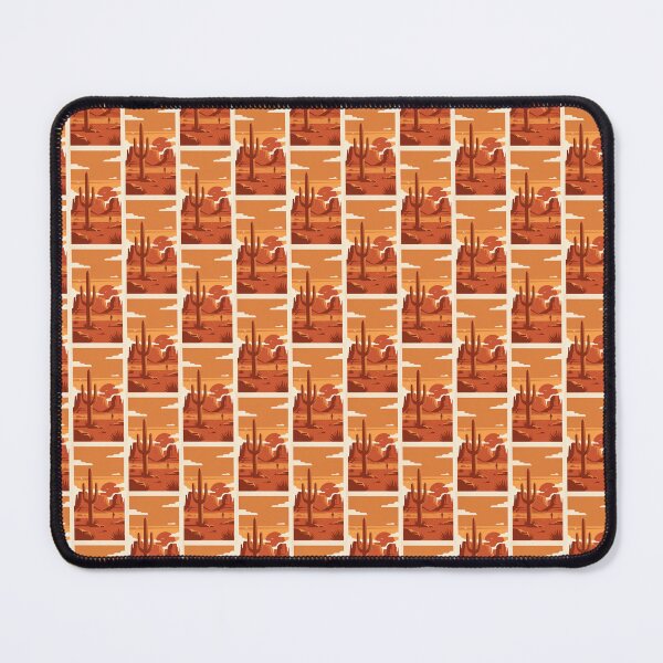 Item preview, Desert Saguaro Sunset Wanderer Landscape designed and sold by hattie's.