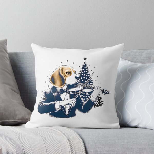 Item preview, Beagle'S Festive Violin Serenade designed and sold by SunflowerAmArt.