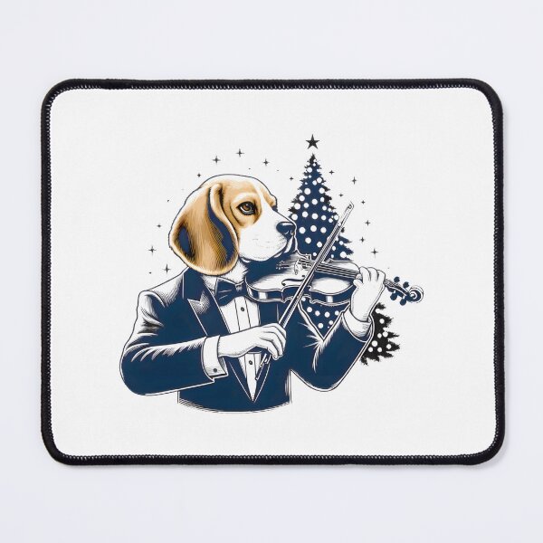 Item preview, Beagle'S Festive Violin Serenade designed and sold by SunflowerAmArt.