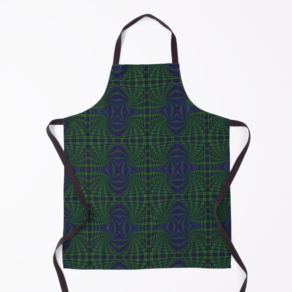 Item preview, Black Watch Tartan Droste Tunnel Fract-art-an (Pattern) designed and sold by Cathedral of Curiosity.