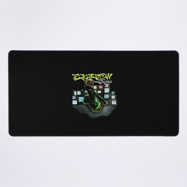 Item preview, Television Studios Fake Reality - Cyber Grunge Y2K Graffiti Art designed and sold by AlwinEckertArt.