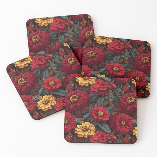 Item preview, Flourishing Zinnia Floral  - Botanical Garden Pattern - Gifts For Boyfriend designed and sold by RoyalStarsPatts.