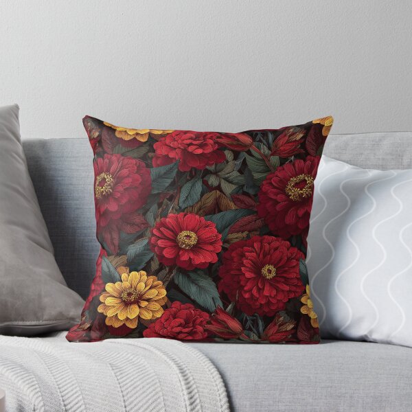Item preview, Flourishing Zinnia Floral  - Botanical Garden Pattern - Gifts For Boyfriend designed and sold by RoyalStarsPatts.