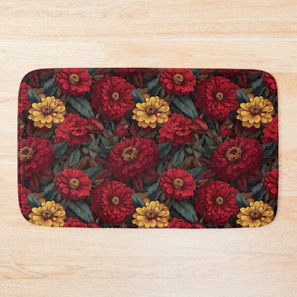 Item preview, Flourishing Zinnia Floral  - Botanical Garden Pattern - Gifts For Boyfriend designed and sold by RoyalStarsPatts.