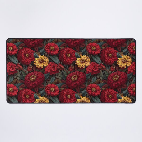 Item preview, Flourishing Zinnia Floral - Botanical Garden Pattern - Gifts For Boyfriend designed and sold by RoyalStarsPatts.