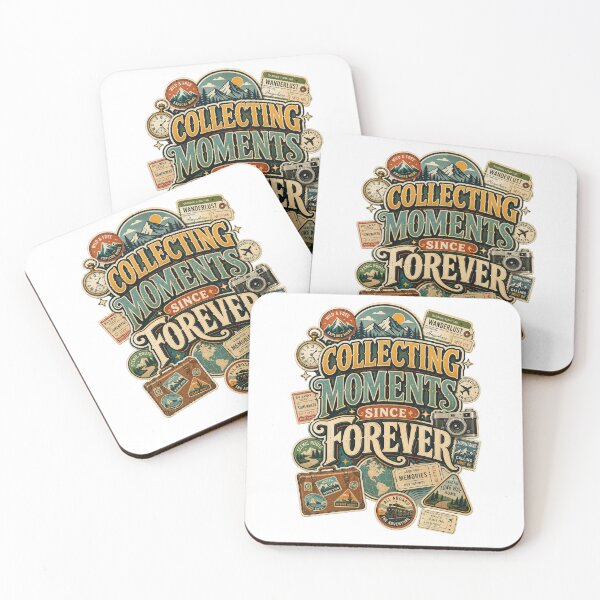 Item preview, Collecting Moments Since Forever – Vintage Wanderlust Travel Adventure designed and sold by Golden Era Studio.