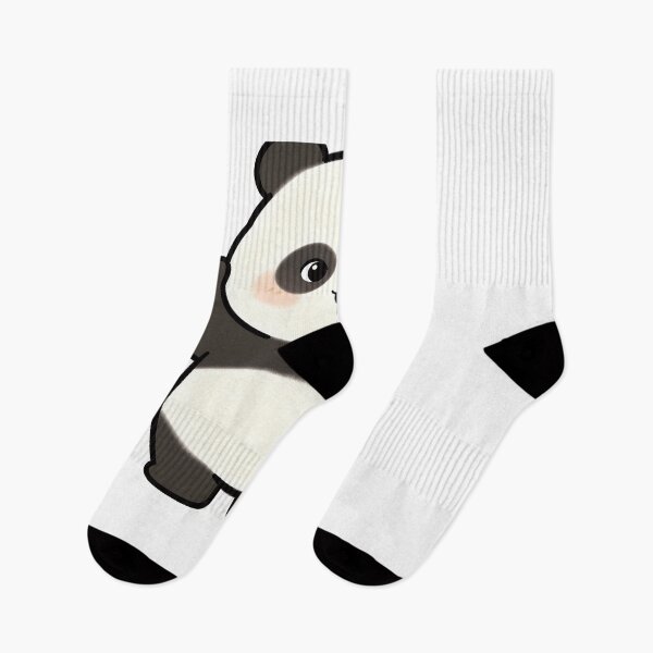 Item preview, Waving Kawaii Panda With Floral Boba designed and sold by a575642903.
