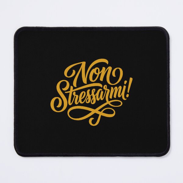 Item preview, Non Stressarmi! Italian Plea for Stress Free Zone designed and sold by AntiqueImages.