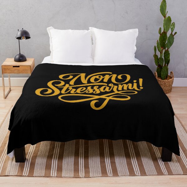 Item preview, Non Stressarmi! Italian Plea for Stress Free Zone designed and sold by AntiqueImages.