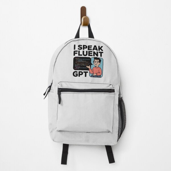 Item preview, I Speak Fluent GPT – Funny AI Programmer Humor Design designed and sold by Jollys-ArtShop.