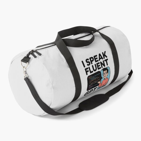 Item preview, I Speak Fluent GPT – Funny AI Programmer Humor Design designed and sold by Jollys-ArtShop.