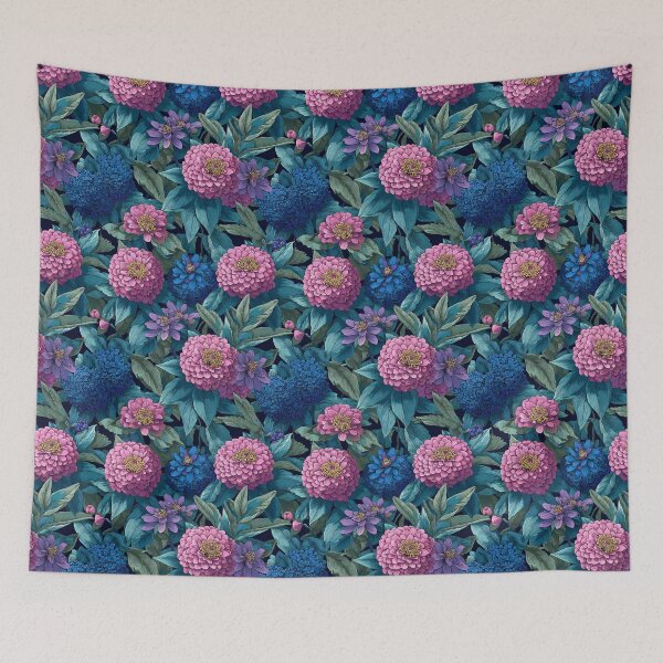 Item preview, Charming Zinnia  - Birth Flower Pattern - Gifts For Couples designed and sold by RoyalStarsPatts.
