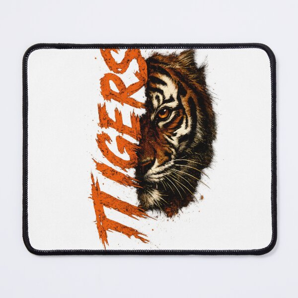 Item preview, Fierce Tiger Mascot Vintage Wildlife Graphic School Spirit Design designed and sold by favoprintaart.