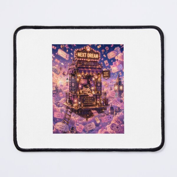 Item preview, Next Dream Ticket Booth Sticker designed and sold by blossomfun.