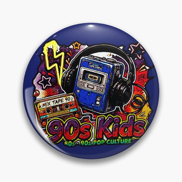 Item preview, 90s Kids | Retro Walkman Cassette Pop Culture Design designed and sold by AstronautMerch.