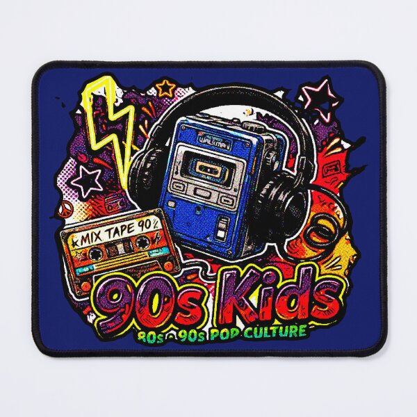 Item preview, 90s Kids | Retro Walkman Cassette Pop Culture Design designed and sold by AstronautMerch.