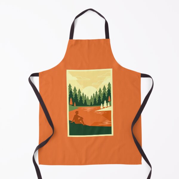 Item preview, Peaceful Forest Lake Sunset View designed and sold by hattie's.