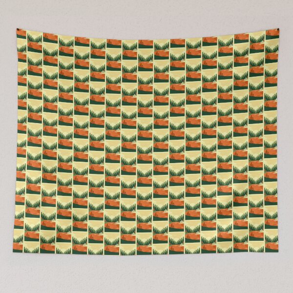 Item preview, Peaceful Forest Lake Sunset View designed and sold by hattie's.
