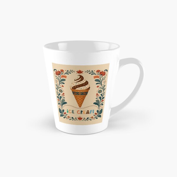 Item preview, Copy of Wall Art - Postcard - Folk‑Art Ice Cream Charm designed and sold by ForeverPrintsOK.