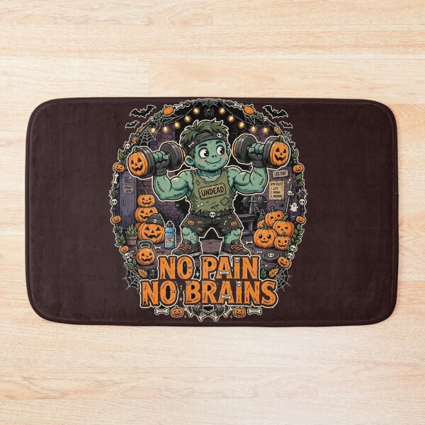 Item preview, No Pain No Brains designed and sold by HAYA6395.