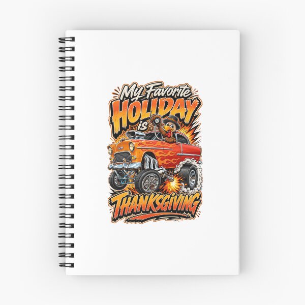 Item preview, My Favorite Holiday Is Thanksgiving - 1955 Chevy Hot Rod designed and sold by Wilcox PhotoArt.