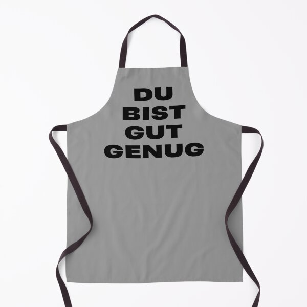 Item preview, You Are Good Enough German Song Quote Typography designed and sold by eMKa82.
