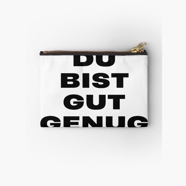 Item preview, You Are Good Enough German Song Quote Typography designed and sold by eMKa82.