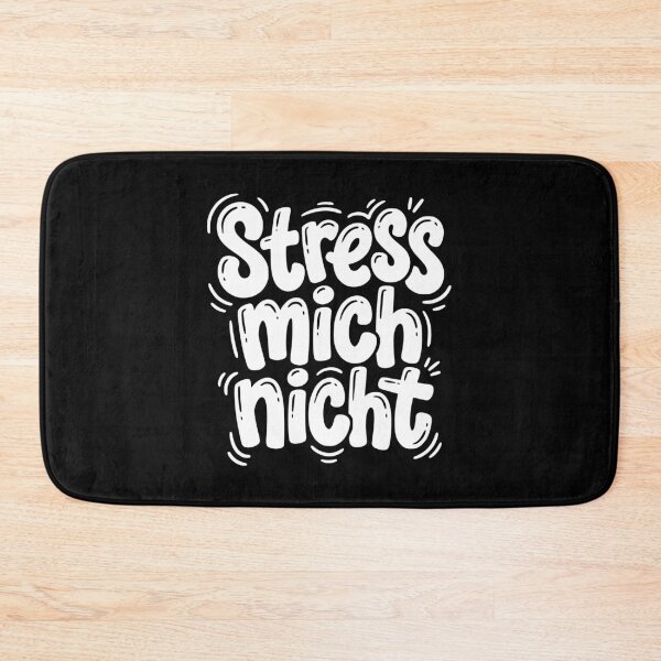 Item preview, Stress mich nicht German Anti Stress Saying designed and sold by AntiqueImages.