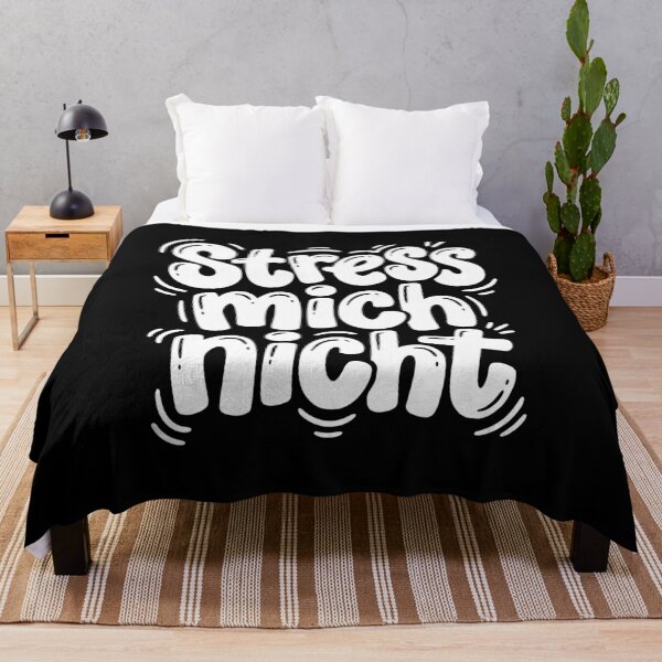 Item preview, Stress mich nicht German Anti Stress Saying designed and sold by AntiqueImages.