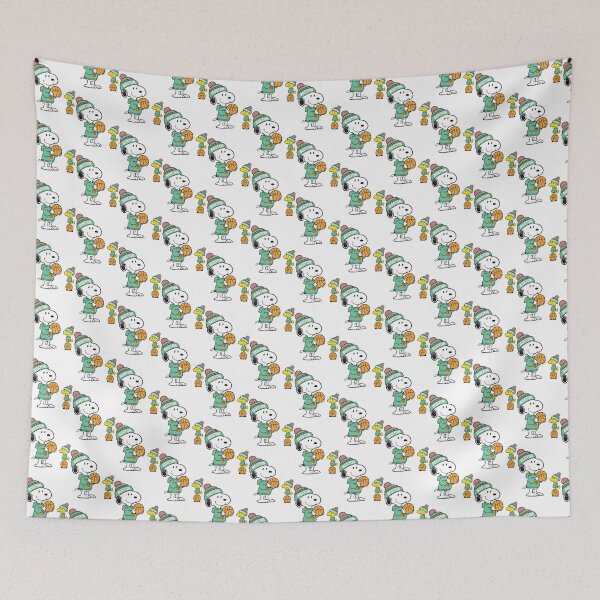 Item preview, Snoopy Woodstock Basketball Fan Boston designed and sold by SunflowerAmArt.
