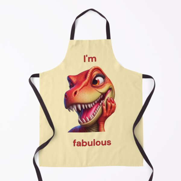 Item preview, Fabulous T-Rex Diva - Sassy Dinosaur Art designed and sold by jo-e-basta.