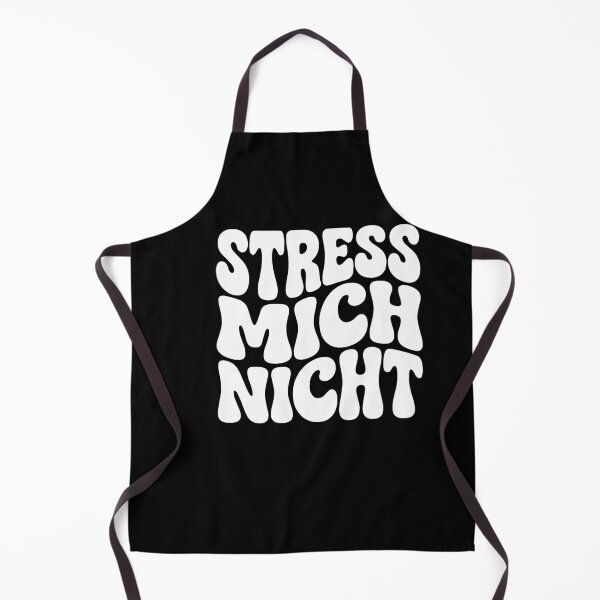 Item preview, Stress Mich Nicht German Retro Groovy Saying designed and sold by AntiqueImages.
