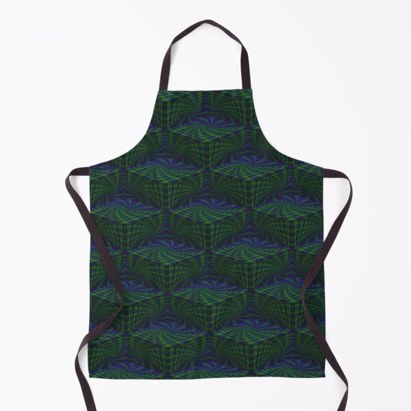 Item preview, Black Watch Tartan Droste Tunnel Ziggurat (Pattern) designed and sold by Cathedral of Curiosity.