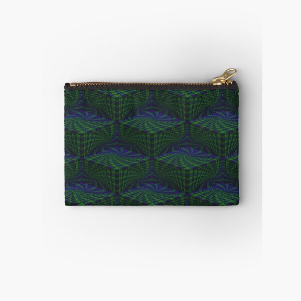 Item preview, Black Watch Tartan Droste Tunnel Ziggurat (Pattern) designed and sold by Cathedral of Curiosity.