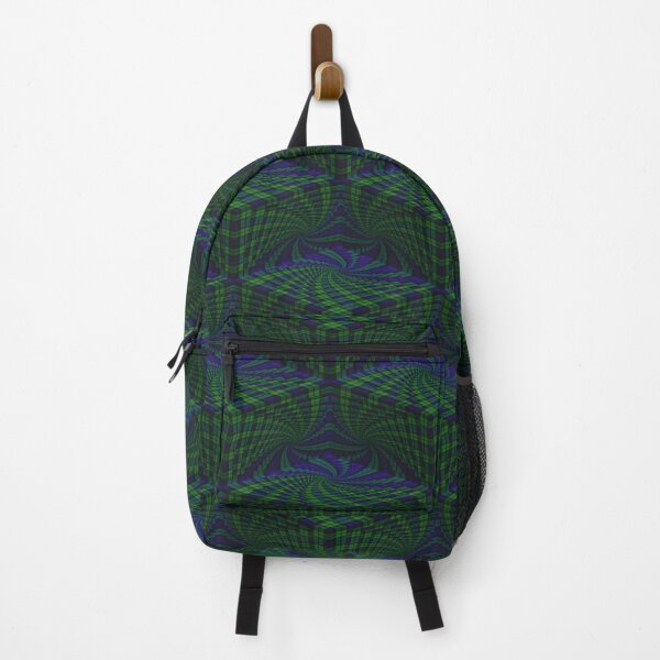 Item preview, Black Watch Tartan Droste Tunnel Ziggurat (Pattern) designed and sold by Cathedral of Curiosity.